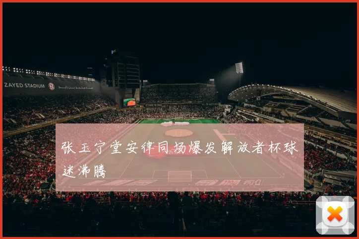 张玉宁堂安律同场爆发解放者杯球迷沸腾